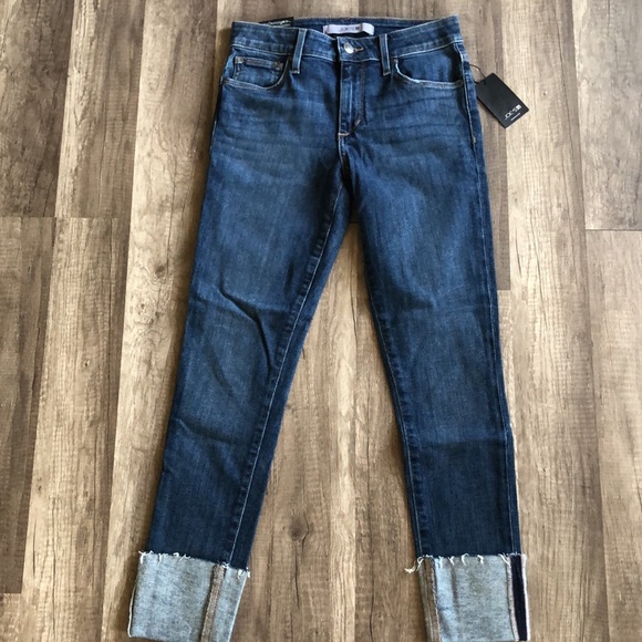 Joe’s Jeans Cuff Crop NEW Jeans 24 - Picture 2 of 9